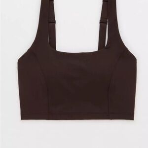 OFFLINE By Aerie The higher square neck longline sports bra